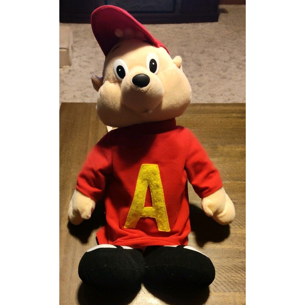 Vintage Toy Network Alvin And The Chipmunks Plush Toy "Alvin" Stuffed Animal 18”